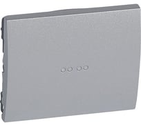 Лицевая панель Legrand Galea Life простая с индикацией Aluminium 771334