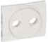 Лицевая панель для розетки TVFM Legrand Galea Life Кат № 7 757 86/87/88 White 771072 1