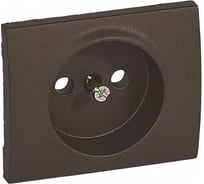 Лицевая панель для розетки 2К Legrand Galea Life Dark Bronze 771226