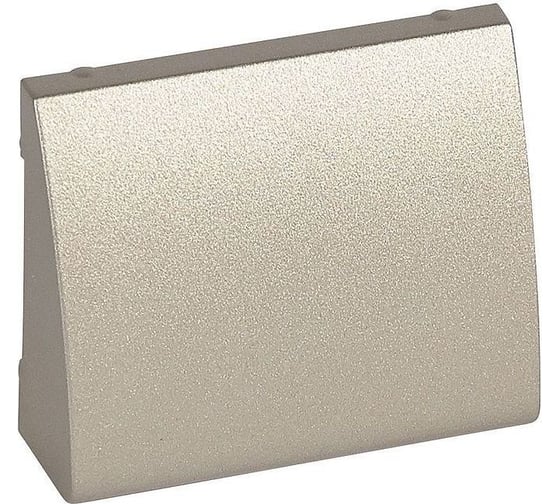 Лицевая панель для вывода кабеля Legrand Galea Life Titanium 771485 1