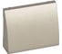 Лицевая панель для вывода кабеля Legrand Galea Life Titanium 771485 1