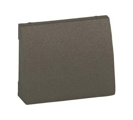 Лицевая панель для вывода кабеля Legrand Galea Life Dark Bronze 771285 1