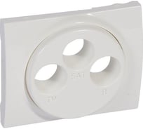 Лицевая панель для розетки TVFMSAT Legrand Galea Life Кат № 7 757 89/90/91 White 771073