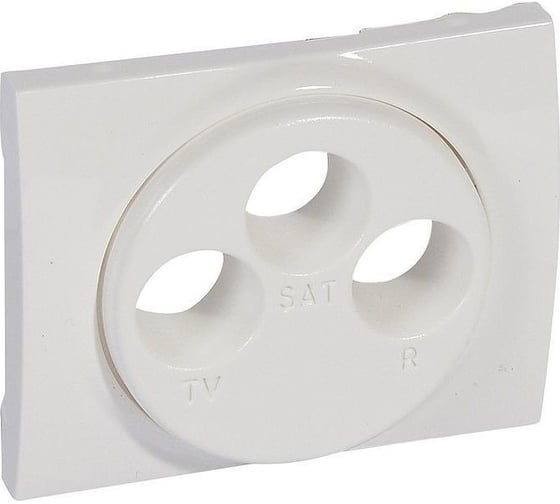 Лицевая панель для розетки TVFMSAT Legrand Galea Life Кат № 7 757 89/90/91 White 771073