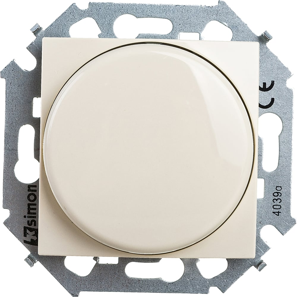 Электронный диммер Simon переключатель, 500Вт 230В, поворотно-нажимной ...