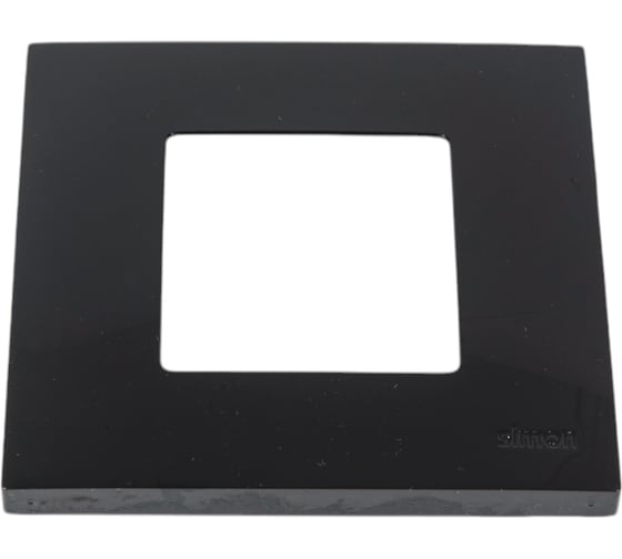 Декоративная накладка Simon на рамку базовую, 1 пост, S27 Play, Color, чёрный 2700617-071 1