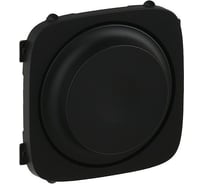 Лицевая панель для светорегулятора Legrand Valena ALLURE с поворотной ручкой, антрацит 752048