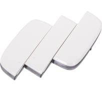 Лицевая панель для выключателя трехклавишного Legrand Valena ALLURE белая 755035