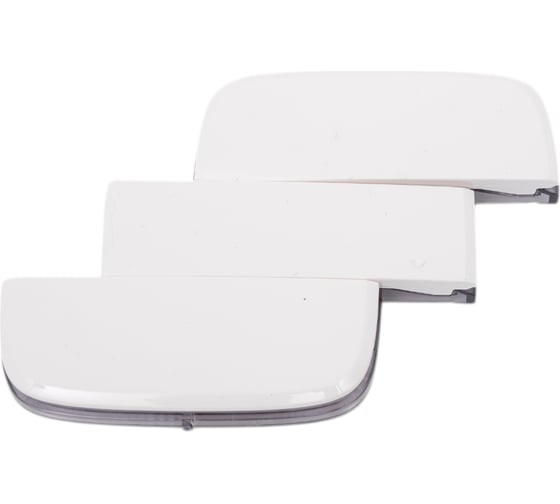 Лицевая панель для выключателя трехклавишного Legrand Valena ALLURE белая 755035
