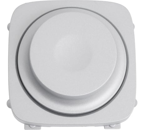 Лицевая панель для светорегулятора Legrand Valena ALLURE с поворотной ручкой, алюминий 752047