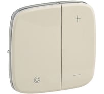 Лицевая панель для кнопочного светорегулятора Legrand Valena ALLURE слоновая кость 752086