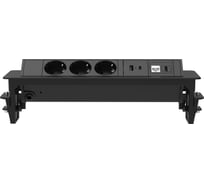 Розеточный блок FABRIKA MVK MVK (черный) G4703-2AC1H1R