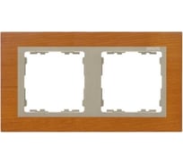 Декоративная рамка Simon, 2 поста, S82 Nature, дерево, дуб-шампань 82927-66