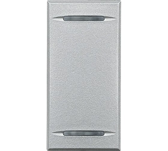 Клавиши Legrand Axolute без символа – 1 модуль, алюминий HC4911 1