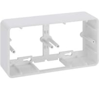 Подъёмная рамка на 2 механизм Simon К45, накладной монтаж, белый R450-9