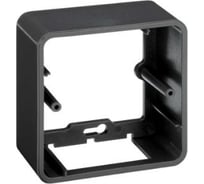 Подъёмная рамка на 1 механизм Simon К45, накладной монтаж, графит R250-14