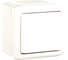 Выключатель Legrand кнопочный одноклавишный Quteo IP44 6А 250В винтовые зажимы накладной монтаж белый 782305 1