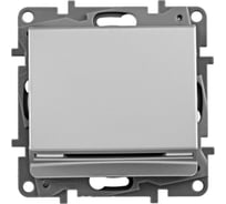 Выключатель карточный Legrand с подсветкой Etika с задержкой выключения 2А 250В винтовые зажимы алюминий 672493