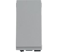 Кнопочный выключатель Legrand Программа Mosaic 1 модуль 6 A алюминий 079230L