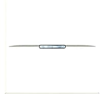 Переключатель Legrand Axolute аксиальный одноклавишный 10А 250В Автоматические клеммы 2 модуля Цвет Белый HD4003M2AN