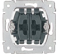 Выключатель Legrand кнопочный для рольставней с блокировкой Galea Life двухклавишный 10 А 250 В~ 775814