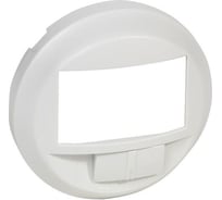 Лицевая панель Legrand Программа Celiane датчик движения двухпроводный 250 Вт без нейтрали с функцией ручного управления, Кат № 0 672 26 белый 068026