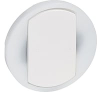 Лицевая панель Legrand Программа Celiane выключатель/переключатель Кат № 0 670 01/02/31/32 с контурной подсветкой белый 065004