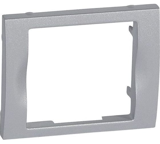 Лицевая панель для блока аварийного освещения Legrand Galea Life Aluminium 771341 1