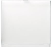 Декоративная сменная накладка для рамки Simon, S44 Aqua, прозрачный белый 4400092-138
