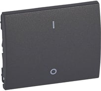 Клавиша Legrand Galea Life двухполюсная, 0/1 Dark Bronze 771215