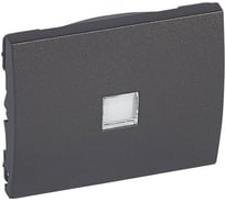 Клавиша Legrand Galea Life простая, с индикацией, с информационной пиктограммой, Dark Bronze 771211