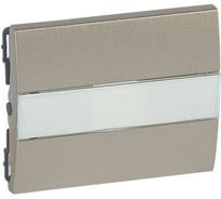 Клавиша Legrand Galea Life с держателем этикеток, Titanium 771417
