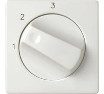Накладка на поворотный выключатель системы управления на 3 положения Simon, 82 Detail, белый 82084-30
