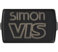 Пиктограмма Vis Simon в клавиши для кнопочного выключателя с подсветкой, графит 82982-62