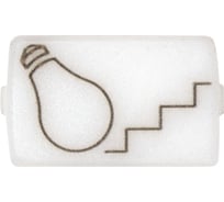 Пиктограмма "Свет на лестнице" Simon в клавиши для кнопочного выключателя с подсветкой, белый 82972-61