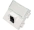 Розетка RJ 45 Legrand программа Mosaic категория 6, FTP 45, 2 модуля, белый 076505 2