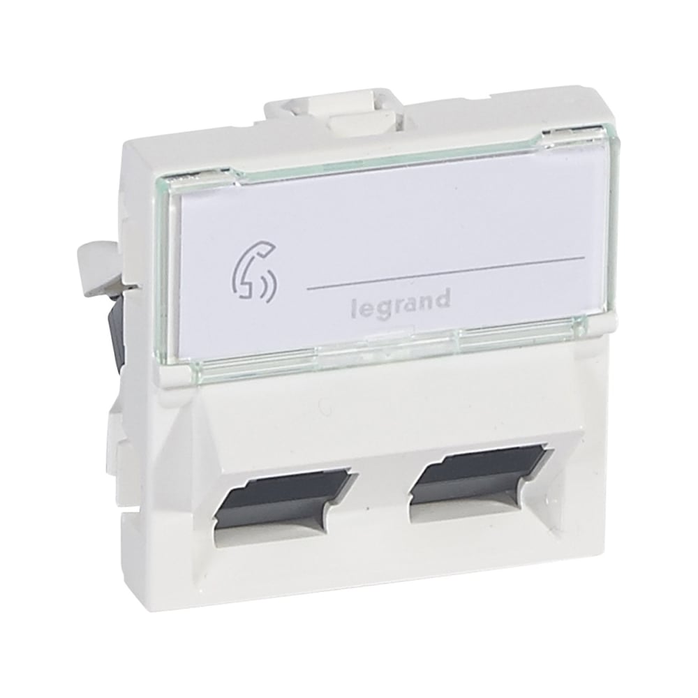 Legrans Rj 45 Modular Розетка RJ 45 Legrand программа Mosaic категория 6, UTP, 45, 2 розетки ...
