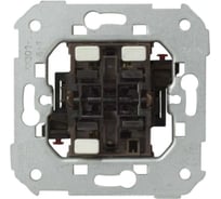 Двухклавишный проходной кнопочный выключатель Simon 10А, 250В, 75301-39