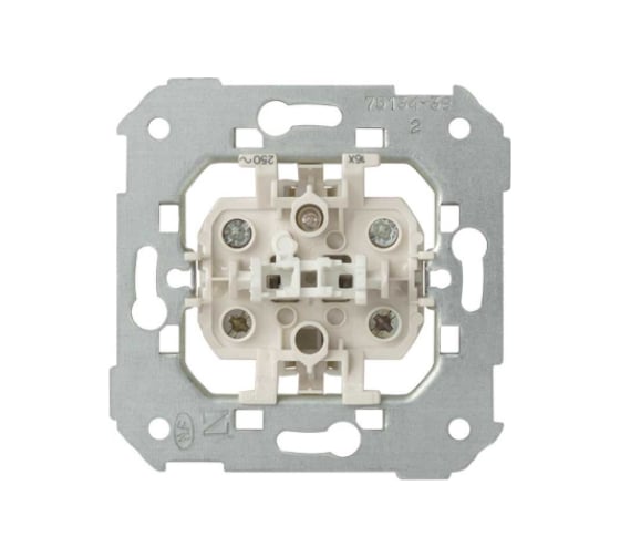 Одноклавишный двухполюсный выключатель с контрольной подсветкой Simon 16АX, 250В, 75134-39 1