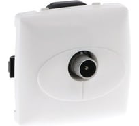 Розетка Legrand TV простая 0-2150Гц Oteo Белый 086140