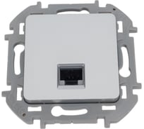 Розетка компьютерная Legrand Inspiria RJ45, категория 5e, UTP, алюминий 673827