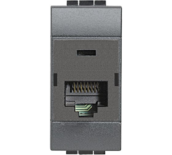 Розетка Legrand Living int RJ45 UTP Cat 5e 110 L4262C5E