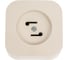 Розетка Legrand для радиотрансляционной сети Quteo IP20 накладной монтаж слоновая кость 782249 1