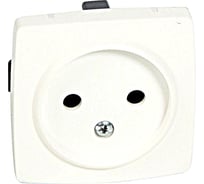 Розетка Legrand 2К (без заземления) с защитными шторками 16 A 250 В~ Oteo Белый 086122