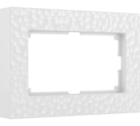 Рамка для двойной розетки WERKEL Hammer белый W0082401 a052533