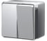 Двухклавишный выключатель WERKEL W5020206 влагозащищенный a052771 1