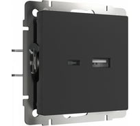 Розетка USB WERKEL W1171808 тип A+С a049280