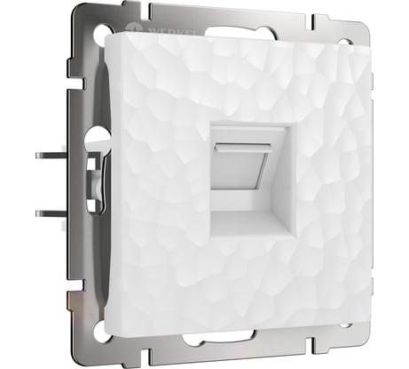 Розетка Ethernet WERKEL W1281001 RJ-45 hammer белый a052015