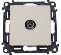 Розетка ТВ проходная Legrand Valena LIFE 1,5 дБ/14 дБ 0-2400 МГц С лицевой панелью Слоновая кость 753561