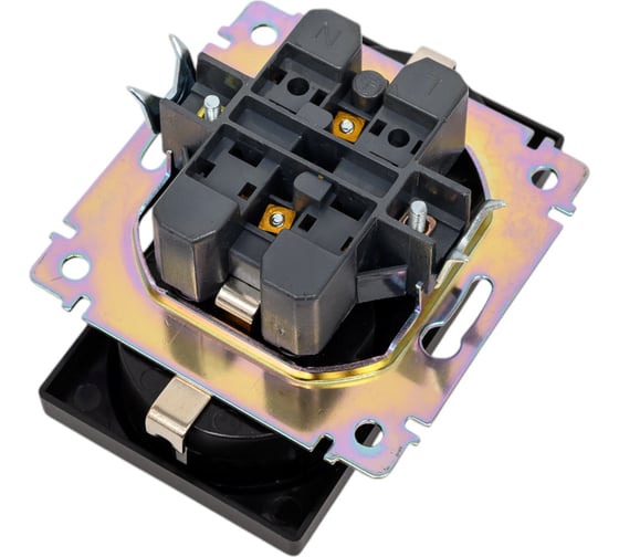 Двойная розетка с заземлением WERKEL W1272008 a052050